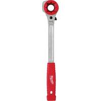 Lineman's High-Leverage Ratcheting Wrench with Milled Strike Face, 3/4"/1"/1-1/8" Drive, Ergonomic Handle Nia-Chem Ltd.