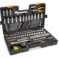Jeu doutils de qualit&eacute; professionnelle &agrave; 72 dents, 6 pans et &agrave; prise 3/8" et 1/4" Nia-Chem Ltd.