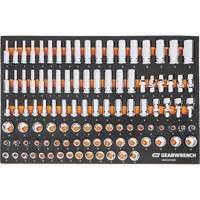 MEGAMOD Metric Mechanics Tool Set in Modular Foam Trays with Rolling Cabinet, 358 Pieces Nia-Chem Ltd.