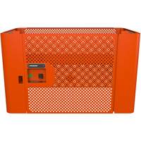 RAILWORKS Mesh Security Panel Single Door Lockable Storage Nia-Chem Ltd.