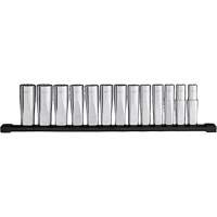 12-Point Deep Well Metric Socket Set, 13 Pcs, 1/2" Drive Size, Deep Nia-Chem Ltd.
