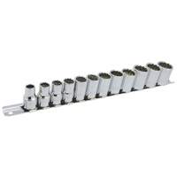 Jeu de douilles m&eacute;triques &agrave; 12 pans SS3812M-12 , 12 Mcx, Prise de 3/8" Nia-Chem Ltd.