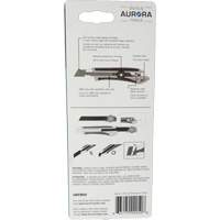 Couteau professionnel de 18 mm, Acier inoxydable, Robuste, Prise en Caoutchouc Nia-Chem Ltd.