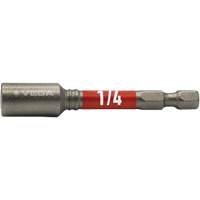 Impactech&reg; Nut Driver, 1/4" Tip, 1/4" Drive, 2-9/16" L, Magnetic Nia-Chem Ltd.