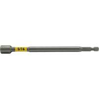 Impactech&reg; Nut Driver, 5/16" Tip, 1/4" Drive, 6" L, Magnetic Nia-Chem Ltd.