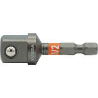 Impactech&reg; Impact Socket Adapter, 1/4" Drive Size, 1/2" Male Size, 2" L Nia-Chem Ltd.