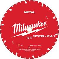 STEELHEAD Cutting Diamond Blade, 9", Metal Use Nia-Chem Ltd.