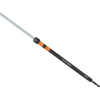 Magnetic Colour-Coded Power Nut Driver, 9/16" Drive, 11-1/5" L, Magnetic Nia-Chem Ltd.
