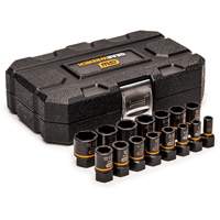 Jeu de douilles d'extraction Bolt Biter, 15 Mcx, Chocs, Prise de 1/4"/3/8" Nia-Chem Ltd.