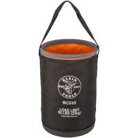 Seau utilitaire droit, 17" lo x 12" la x 4" h, Nylon, Noir/Gris/Orange Nia-Chem Ltd.