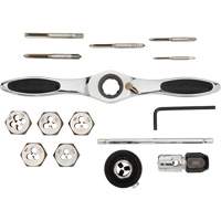 Jeu de tarauds et fili&egrave;res &agrave; cliquet m&eacute;triques, 15 Morcea Nia-Chem Ltd.