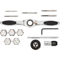 Jeu de tarauds et fili&egrave;res SAE &agrave; cliquet, 15 Morcea Nia-Chem Ltd.