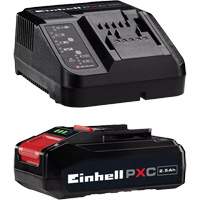 PXC Battery & Charger Starter Kit, Lithium-Ion, 18 V, 2.5 Ah Nia-Chem Ltd.