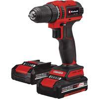Cordless Drill/Driver Kit, Lithium-Ion, 18 V, 3/8" Chuck, 354 in-lbs Torque Nia-Chem Ltd.