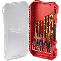SHOCKWAVE Impact-Duty Drill Bit  Set, 15 Pieces, Titanium Nia-Chem Ltd.