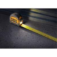 TOUGHSERIES Lighted Tape Measure, 26'/8 m, Imperial & Metric Graduations Nia-Chem Ltd.