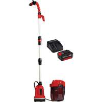 Cordless Clean Water Rain Barrel Pump with 4Ah Battery & Charger Starter Kit, 18 V, 792.5 GPH Nia-Chem Ltd.