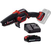 Cordless Compact Pruning Chain Saw with 2.5Ah Battery & Charger Starter Kit, 6", Battery Powered, 18 V Nia-Chem Ltd.