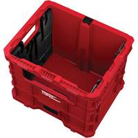 PACKOUT Wire Pulling XL Crate, 15-3/4" x 18-5/8" x 15", Black/Red Nia-Chem Ltd.