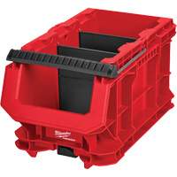 PACKOUT Compact Crate, 15-1/2" x 9-1/2" x 8-3/4", Black/Red Nia-Chem Ltd.