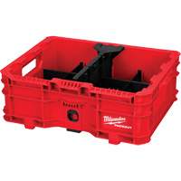 PACKOUT Low-Profile Crate, 15" x 18-5/8" x 6-5/8", Black/Red Nia-Chem Ltd.