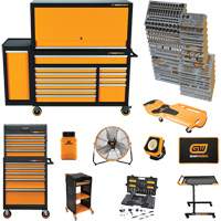 MEGAMOD Master Mechanics Tool Set in Premium Modular Foam Trays with Tool Storage & Shop Equipment, 1331 Pieces Nia-Chem Ltd.