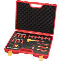 Jeu d'outils isol&eacute;s VDE &agrave; prise 3/8", 1000 V, 20 M Nia-Chem Ltd.