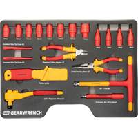 Jeu d'outils VDE isol&eacute;s, 1000 V, 39 M Nia-Chem Ltd.