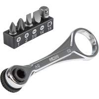 5-Piece Slim-Profile Mini Ratchet Set, 5/16"/1/4" Drive, Plain Handle Nia-Chem Ltd.