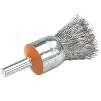 Brosses mont&eacute;es &agrave; fils cr&ecirc;p&eacute;s, 1/2", Fils 0,01", Tige 1/4" Nia-Chem Ltd.