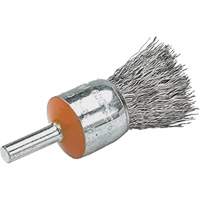 Brosses mont&eacute;es &agrave; fils cr&ecirc;p&eacute;s, 1/2", Fils 0,02", Tige 1/4" Nia-Chem Ltd.