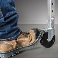 Mobile Work Scaffolding - Maxi Square Scaffolding, Aluminum Frame, 74" D x 75" H Nia-Chem Ltd.