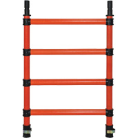 Fibreglass Scaffolding Components, End Frame, 27" W x 39" H Nia-Chem Ltd.