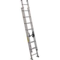 Industrial Heavy-Duty Extension Ladders (3200D Series), 300 lbs. Cap., 13' H, Grade 1A VC322 | Nia-Chem Ltd.
