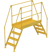 Crossover Ladder, 91 " Overall Span, 40" H x 48" D, 24" Step Width VC448 | Nia-Chem Ltd.
