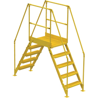 Crossover Ladder, 79 1/2" Overall Span, 50" H x 24" D, 24" Step Width VC450 | Nia-Chem Ltd.
