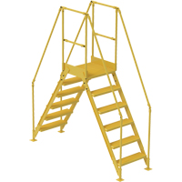 Crossover Ladder, 92" Overall Span, 60" H x 24" D, 24" Step Width VC454 | Nia-Chem Ltd.