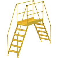 Crossover Ladder, 128" Overall Span, 60" H x 60" D, 24" Step Width VC457 | Nia-Chem Ltd.