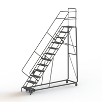 &eacute;chelles robustes en angle de s&eacute;curit&eacute;, 12 marches, Perfor&eacute;, Inclinaison 50°, Hauteur 120" Nia-Chem Ltd.