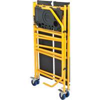 Jobsite Series 4' Safety Rail & Tool Shelf Scaffold Kit, Steel Frame, 49-1/2" D x 57-3/4" H Nia-Chem Ltd.