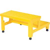 Adjustable Step-Mate Stand, 2 Step(s), 23-13/16" W x 22-7/8" L x 15-1/4" H, 500 lbs. Capacity VD446 | Nia-Chem Ltd.