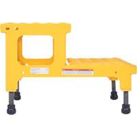 Adjustable Step-Mate Stand, 2 Step(s), 23-13/16" W x 22-7/8" L x 15-1/4" H, 500 lbs. Capacity Nia-Chem Ltd.