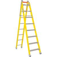 Step to Straight Ladder, 13.8', Fibreglass, 375 lbs., CSA Grade 1AA VD470 | Nia-Chem Ltd.