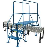 Crossover Ladder, 35-1/2" Overall Span, 31-1/2" H x 22" D, 22" Step Width Nia-Chem Ltd.