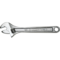 Crescent Adjustable Wrenches, 4" L, 1/2" Max Width, Chrome VE032 | Nia-Chem Ltd.
