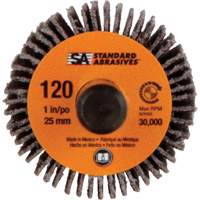 Standard Abrasives™ Flap Wheel, Aluminum Oxide, 120 Grit, 1" x 1" x 1/4" VE680 | Nia-Chem Ltd.