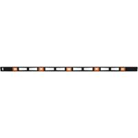 Top-Reading Level, I-Beam, 72" L, Aluminum, 5, Non-Magnetic Nia-Chem Ltd.