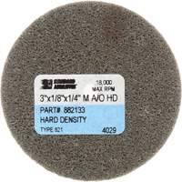 Standard Abrasives™ Unitized Wheel, 3" x 1/4", 1/4" Arbor, Fine Grit, Aluminum Oxide VU777 | Nia-Chem Ltd.