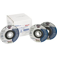 Cut-Off Wheel, 4-1/2" x 0.045", 7/8" Arbor, Type 27, Aluminum Oxide/Ceramic, 13500 RPM VU964 | Nia-Chem Ltd.