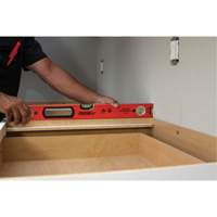 Heavy Duty Level, Box, 24" L, Aluminum, Non-Magnetic Nia-Chem Ltd.